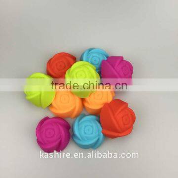 Popular Nice Design Colorful Flower Shape Silicone Cake Mould photo-4