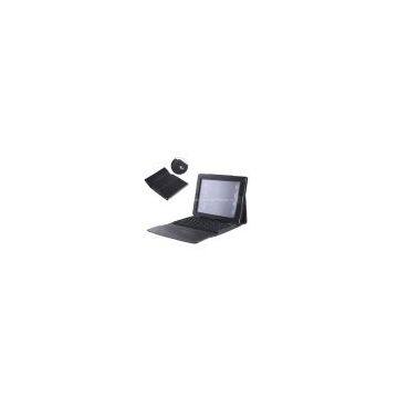 Wireless Bluetooth Keyboard Leather Case For new iPad