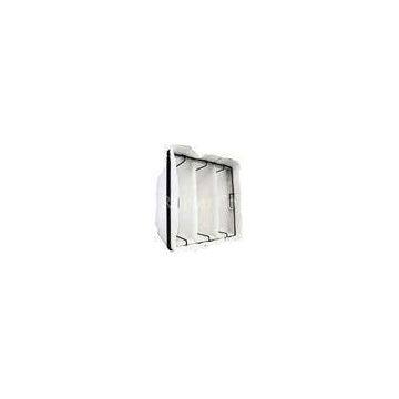 Customized size V-form H13,H 14 Aluminum  mini - pleat hepa filters activated carbon air filters for