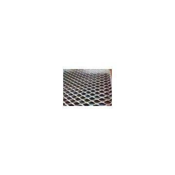 Galvanized Flat Expanded Plate Mesh, PVC Coated, ISO9002 , Round Holes