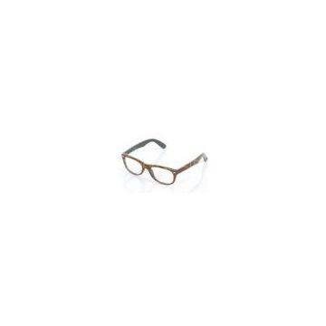 Full Rim Optical Glasses Frames For Men , Dark Coffee Color , Round Shaped Durable