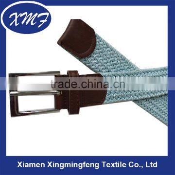 Manufacturer Webbing Belts Cotton Fabric Braided Elastic Belts photo-4