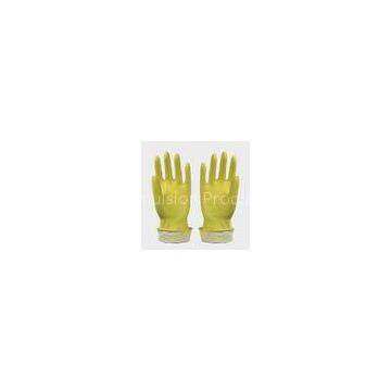 Household Latex Gloves For Refuse Collection , washing , window cleaning