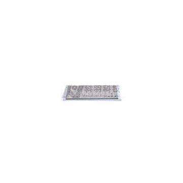 Wired Industrial Metal Keyboard Desktop Type , Extended Operation Temperature