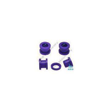 Men Purple Fashion Opaque Acrylic Body Piercings Jewelry , Ear Plug Flesh Tunnel