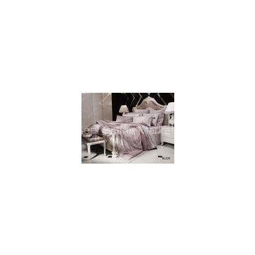 Summer Comfort Luxury Bright Silk Cotton Luxury Bed Sets For Home