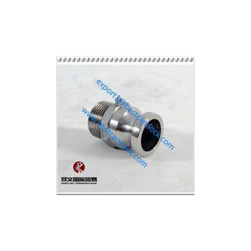 China Factory Hot Sale Type F Stainless Steel Self-locking Couplers photo-2