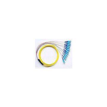 4, 6, 8, 12, 24, 48 Fibers Optional Ribbon multi-fiber Optic Pigtail for Telecommunication