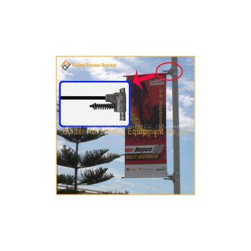 Light Pole Advertising Banner Flag Tension System