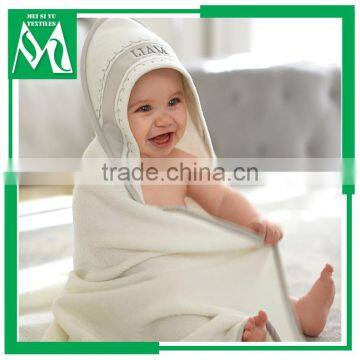 100% cotton weave baby blanket baby hooded wrap