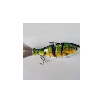 Six Section 6 Inch Bristle Tail Shad Lure