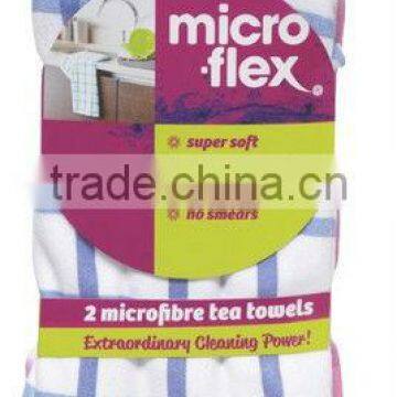 Micro-Flex Microfiber Tea Towels (Dish Towels)- 2 Pack