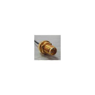 sma rf coaxial connector with cable