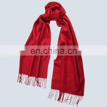 2014 Made in China high quality red scarf cashmere