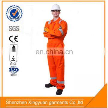 OEM High Performance European standard Dupont nomex FR reflective coverall