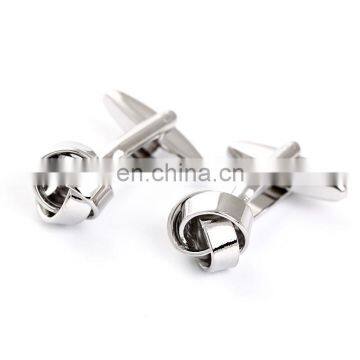 fashion metal knot alloy cufflinks men's jewelry