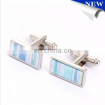 Elegant Colorful Shell of Men's Cufflinks