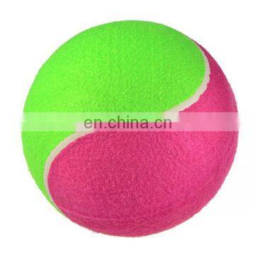 Double Color Felt Rubber Inflatable Gaint Tennis Ball