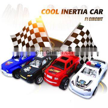 Solid Colr Friction Car Plastic