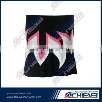 Hot sale sublimated custom made netball bib suit,netball skirt