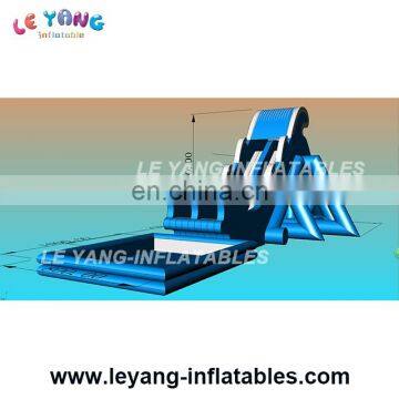 Commercial Grade Giant Slide / Inflatable Water Park Pool With Slide / Outdoor Inflatable Park photo-4