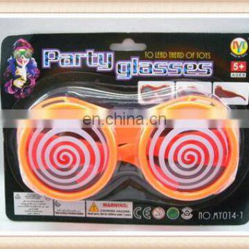 kids Plastic spectacles toy, goofy crazy party glasses toy