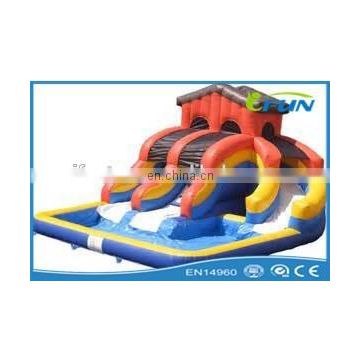 cheap inflatable pool slide / inflatable swimming pool slide / inflatable slide pool