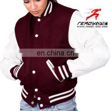 custom satin varsity jackets,custom nylon varsity jackets,custom made varsity jacket for women