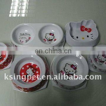 cat bowl melamine