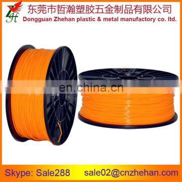 Glow-in-dark/Luminous orange PLA/ ABS/Nylon printer filaments