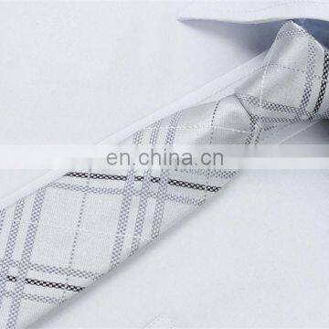 New fashion black cheap plaid ties wholesale for buyers