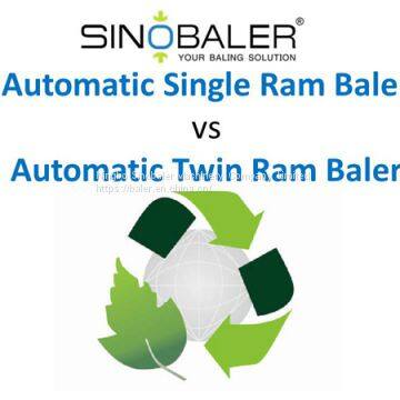 Automatic Single Ram Baler vs Automatic Twin Ram Baler