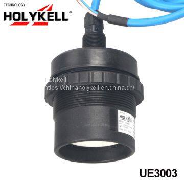 Holykell OEM Non contact cheap Waterproof ultrasonic liquid water fuel level sensor UE3003