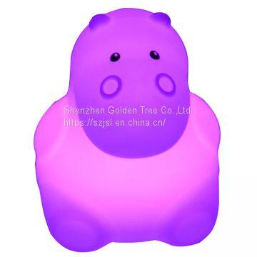 2018 Trending Products Rechargeable Free Logo Silicone Night Lights For Baby LED Kids Lamps photo-5