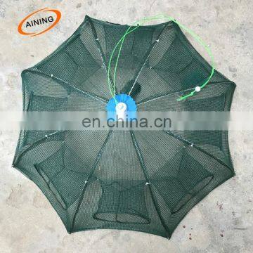 Foldable Shrimp Trap 16 Hole Automatic Fishing umbrella Shrimp cage