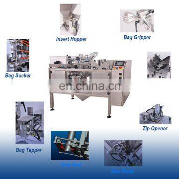 High Quality PLC Mitsubishi Mineral Water Pouch Packing Machine Price With Hopper