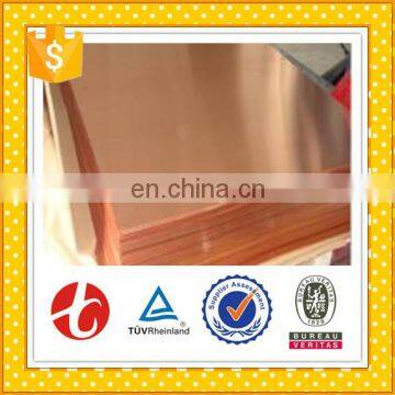 Brand New ASTM B152 C10300 Copper Sheet With High Quality for Chemical