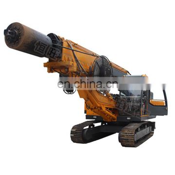 Full hydraulic crawler mounted rotary rig pile holes drilling rig