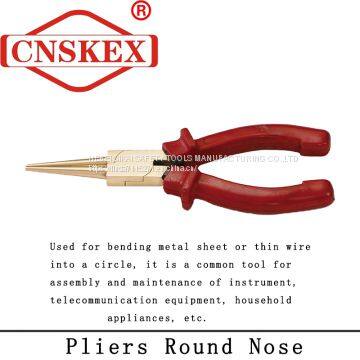 Non Sparking Pliers Round Nose Tools photo-2