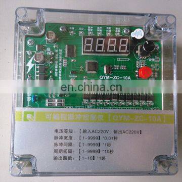 QYM-ZC-20 series Pulse controller AC220V & DC24V pulse valve controller cleaning dust control device