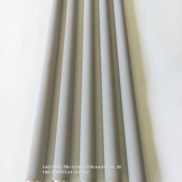 sintered stainless steel gas diffusing tube fine chemistry catalyst recovery sintered metal filters