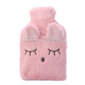 Cute Plush animal cover for water bag