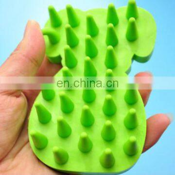 Pet Cartoon Mini Rubber Comb Fur Remover Brush Cleaning Massage for Dogs Cats photo-5
