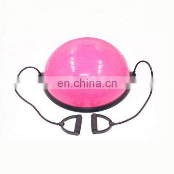 High Quality Half Balance Yoga Ball Exercise Ball Anti Burst Resistance Bands Exercise Ball