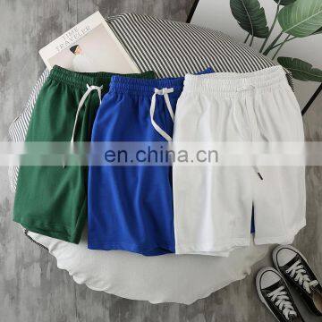Cheap Item Polyester Fabric INS Hot Selling Solid Color Elastic With Drawstring Adjusted Men Biker Shorts photo-3
