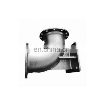 ISO2531 ductile cast iron DI 90 degree double flanged duckfoot bend