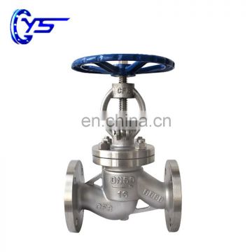 One Way Change Direction Twice Good Sealing Globe Valve With Low Price