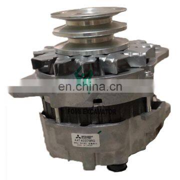 Excavator Electric Parts 4M50 Engine Alternator, ME049324 24V ALTERNATOR A4T40379 A4T40379RQ ME049325 ME049326 ME049327