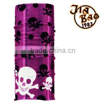 Promotional gift seamless skull tube mask bandana with polar fleece