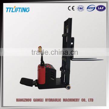 0.5ton CE certificated straddle forklift counterbalance